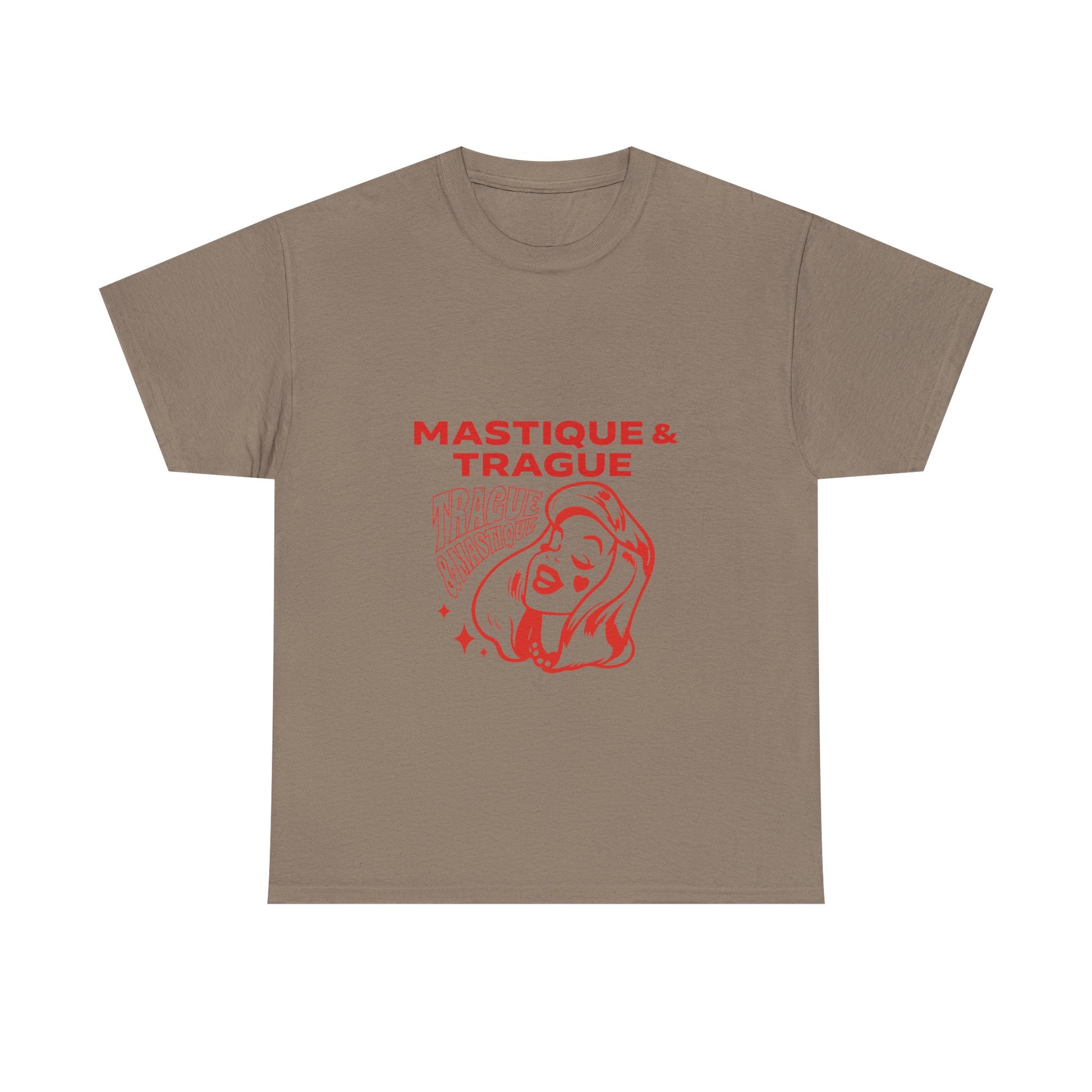 Fierce Femme in Red Unisex Heavy cotton tee Printify