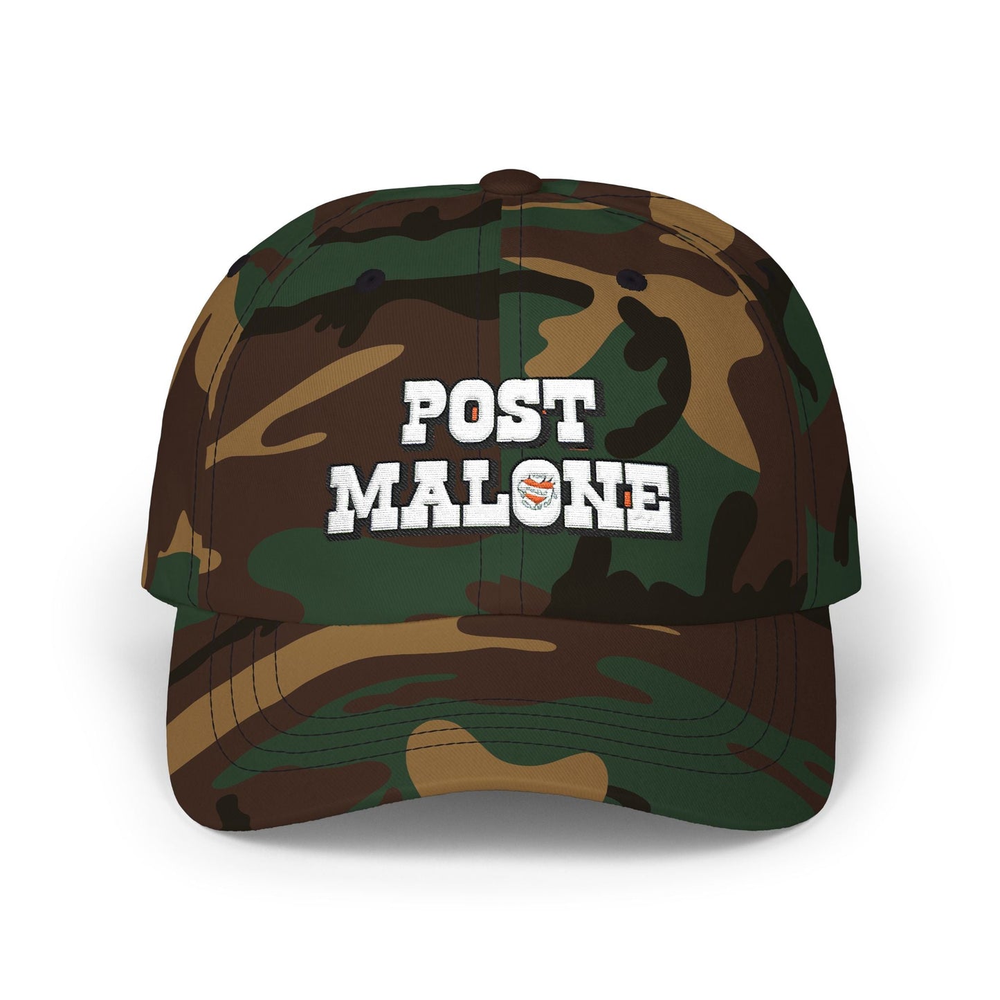 Classic Dad Cap – Post Melone Bold Design Printify
