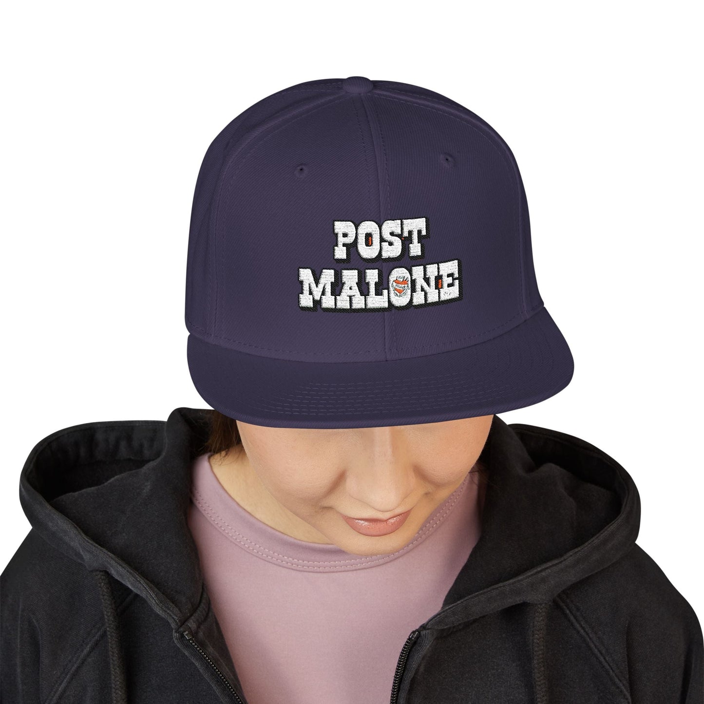 Snapback (Embroidery) – Post Malone Bold Design Printify