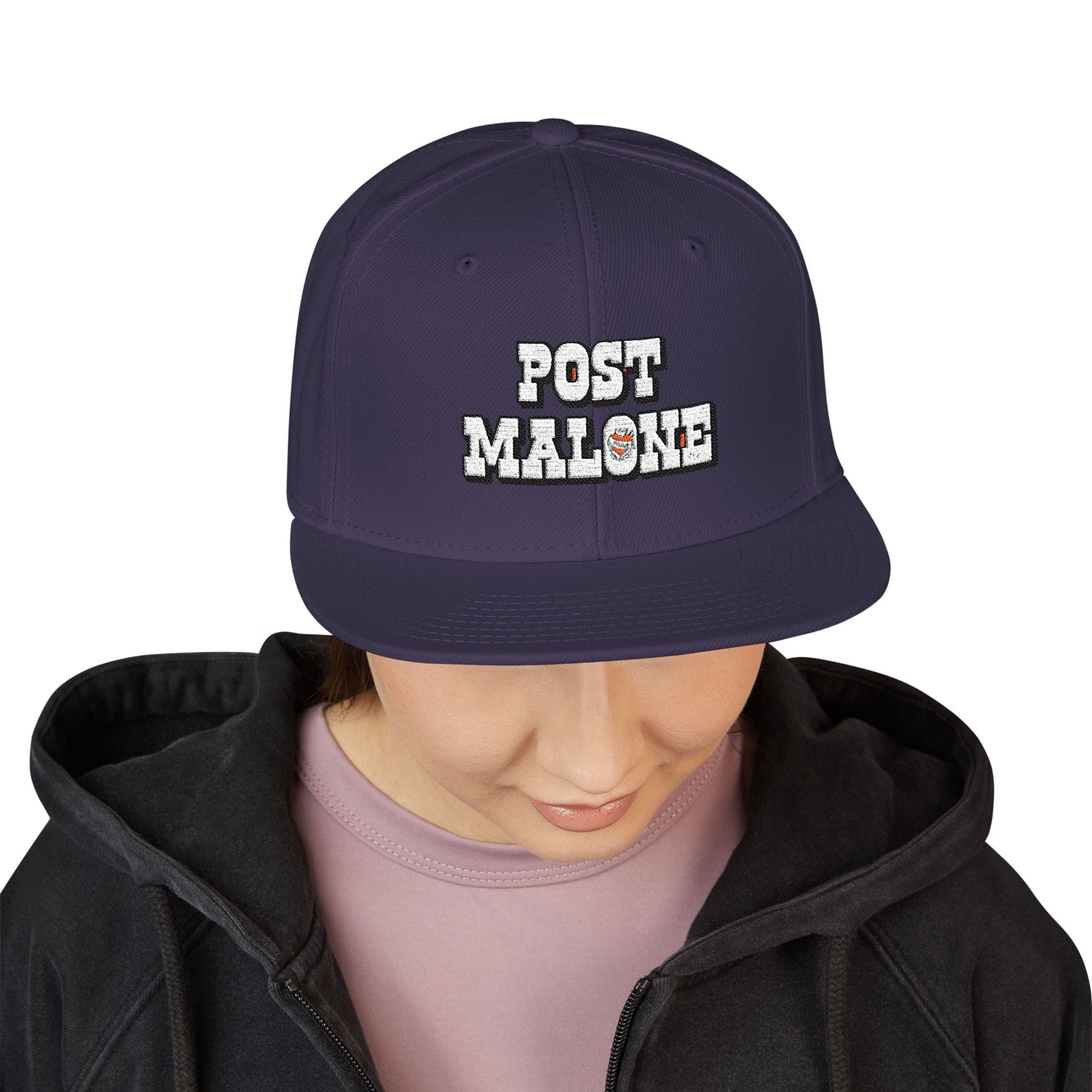 Snapback (Embroidery) – Post Malone Bold Design Printify