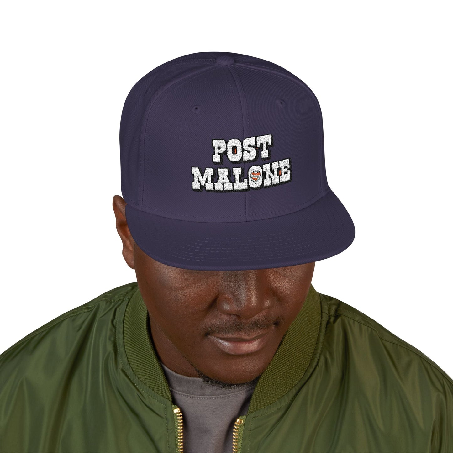 Snapback (Embroidery) – Post Malone Bold Design Printify