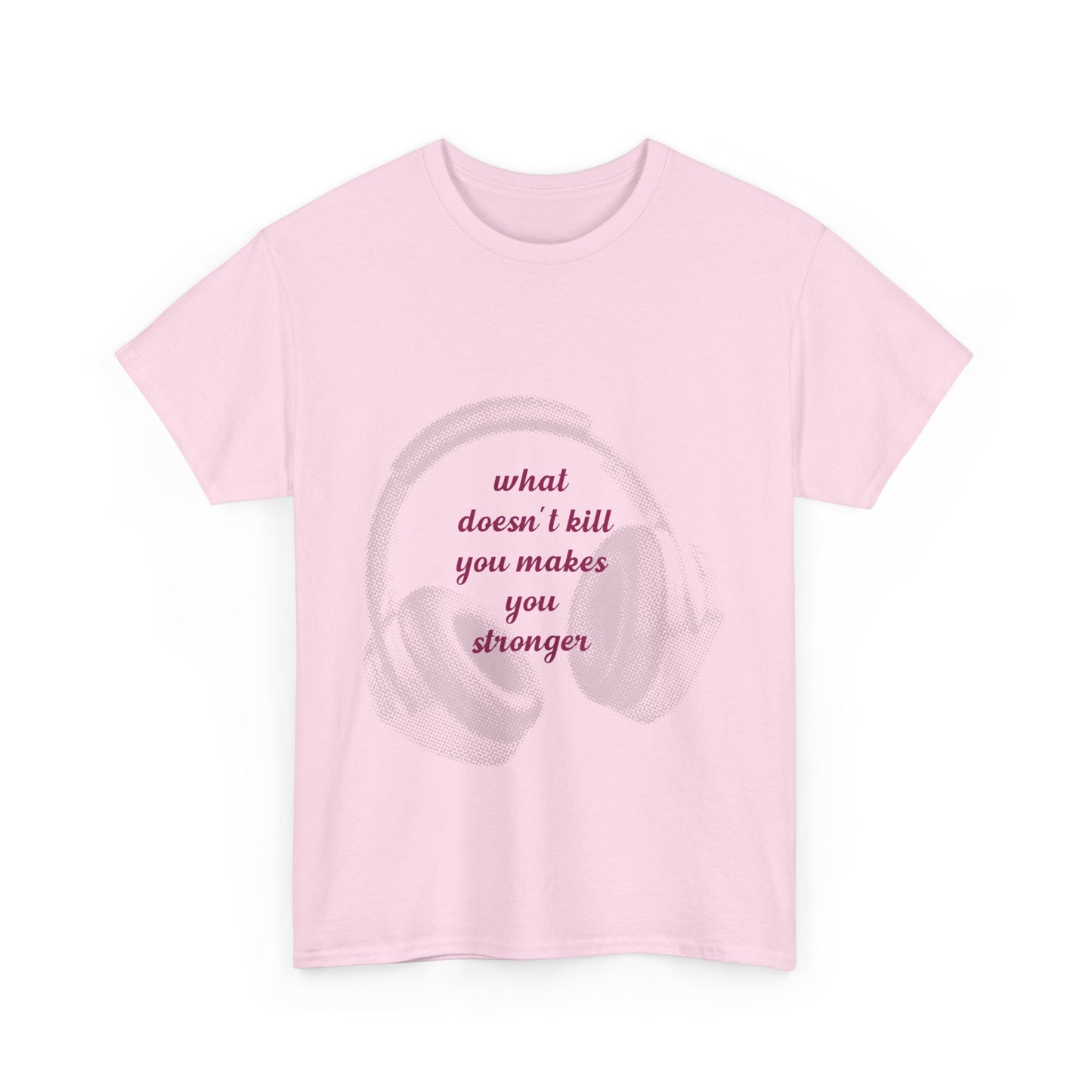 Stronger Soundwaves Unisex Heavy cotton tee Printify