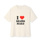 Heart & Rhythm Streetwear Unisex Oversized Boxy Tee Printify