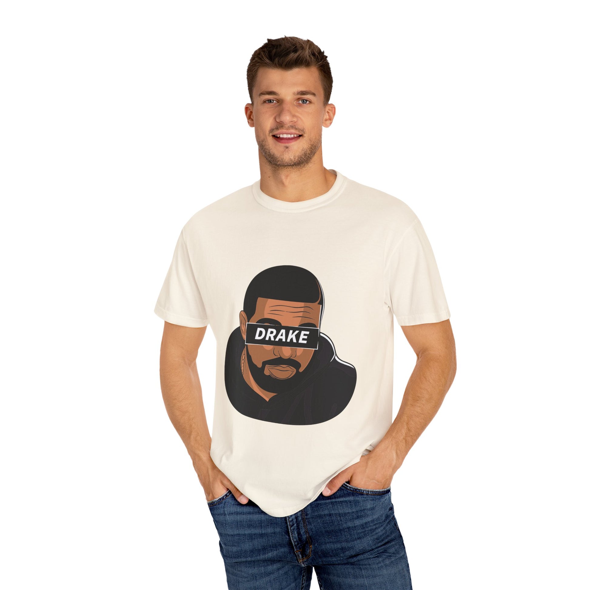 DRA-KE Vision Block Dyed Tshirt Printify