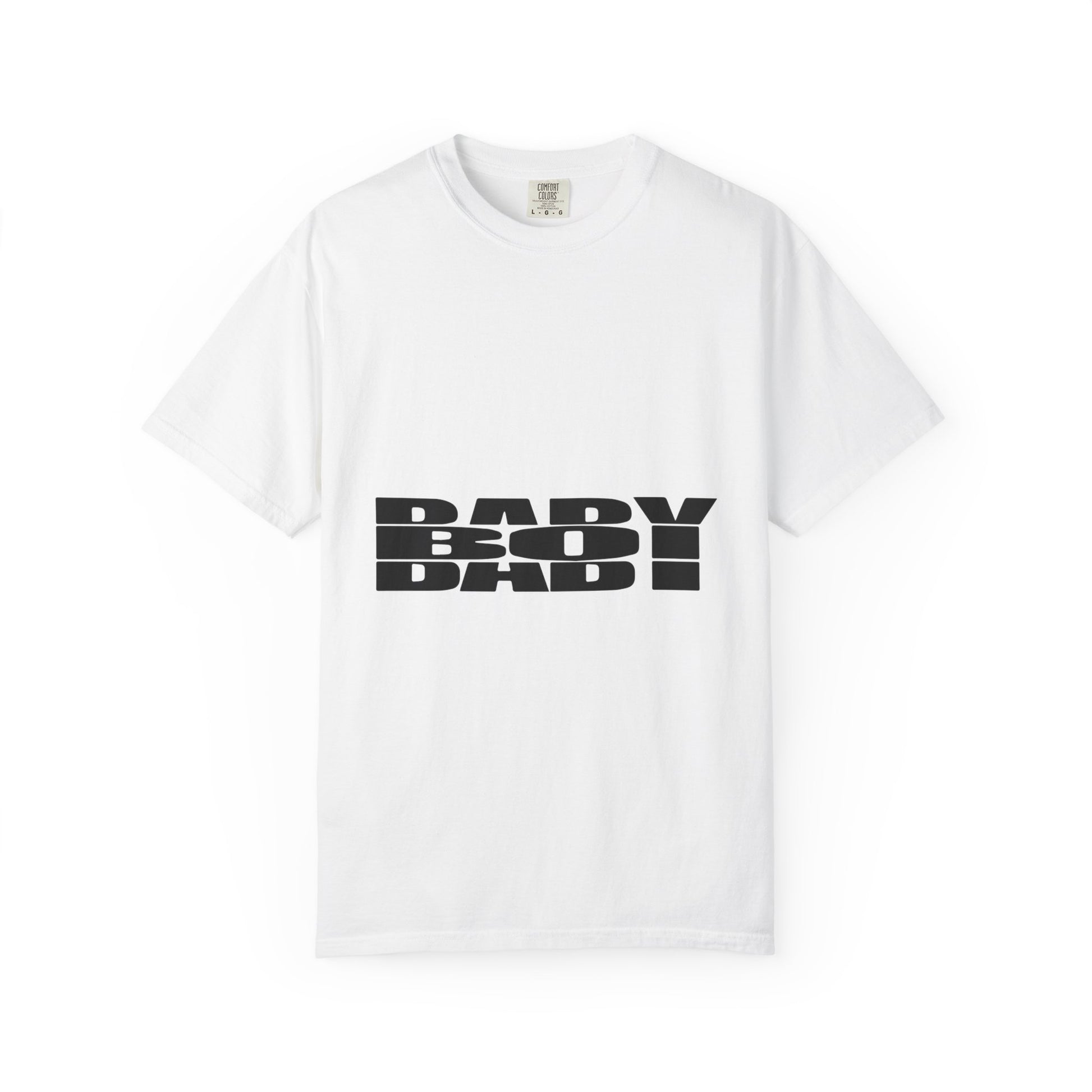 Split Black and White Text - snazzymerch