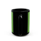Retro Block Letter Black Mug (11oz, 15oz) - snazzymerch