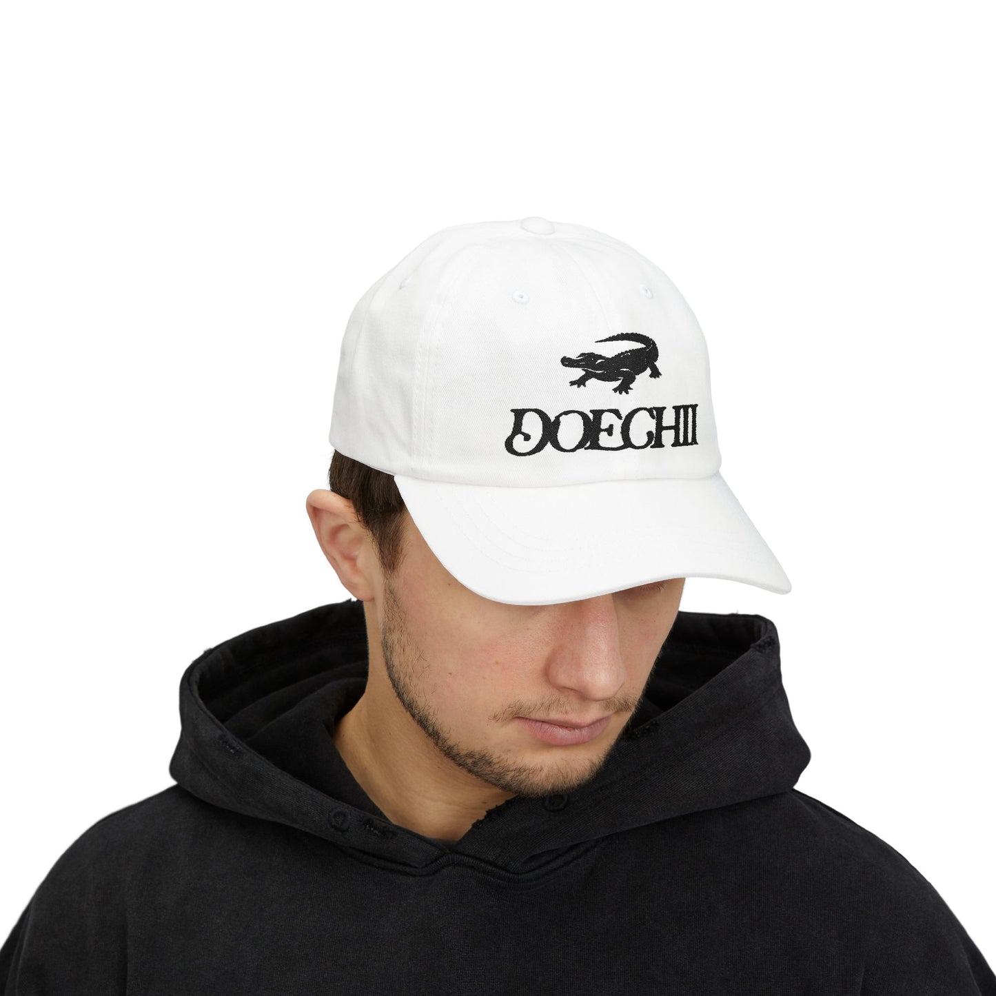 Red Typography Classic Dad Cap - snazzymerch