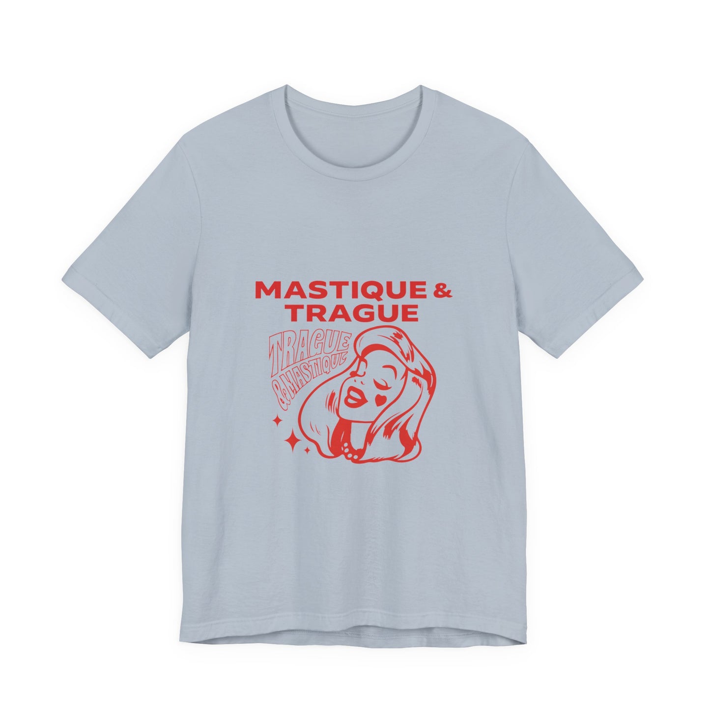 Fierce Femme in Red Unisex jersey short sleeve tee Printify