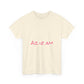 Handwritten Heart Doodle Unisex Heavy Cotton Tee Printify