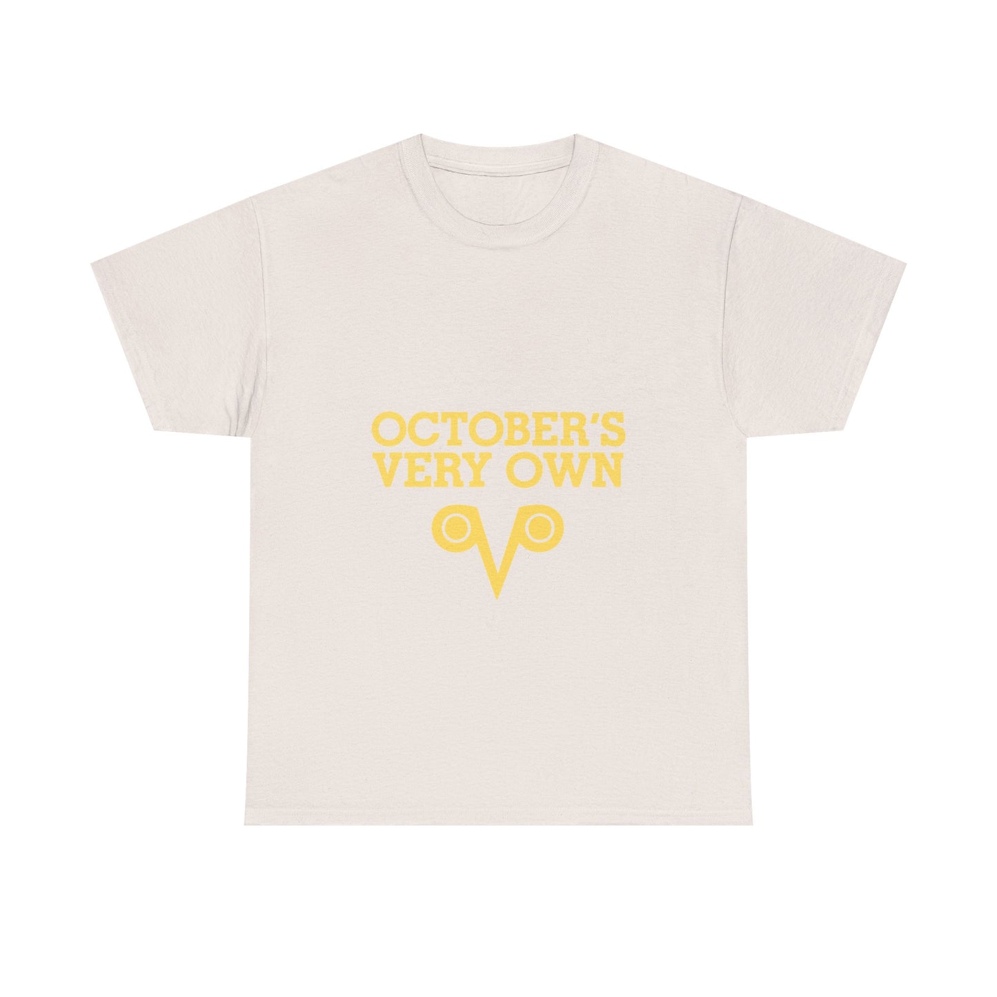 October’s Very Own Bold Logo Heavy Cotton Tee Printify