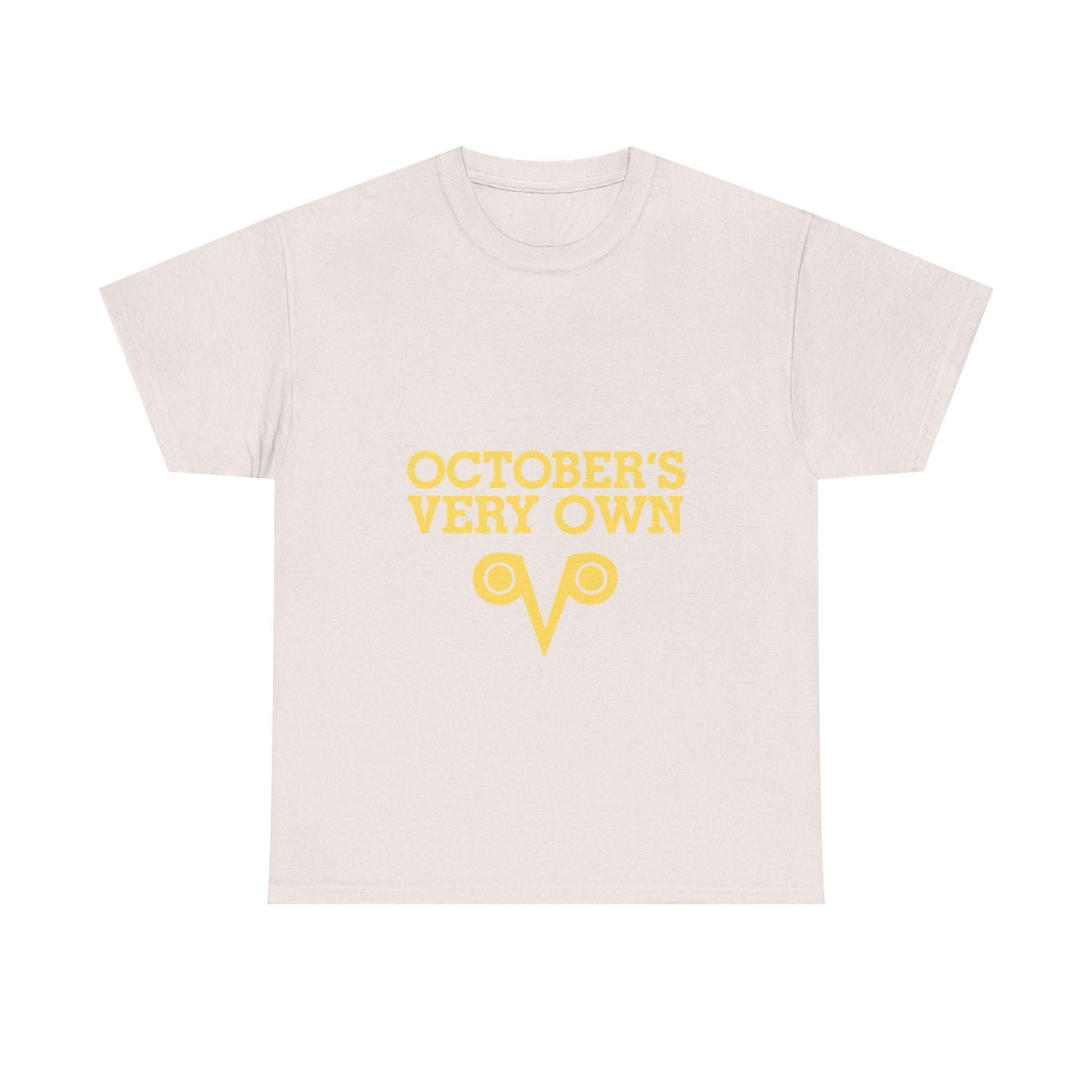 October’s Very Own Bold Logo Heavy Cotton Tee Printify