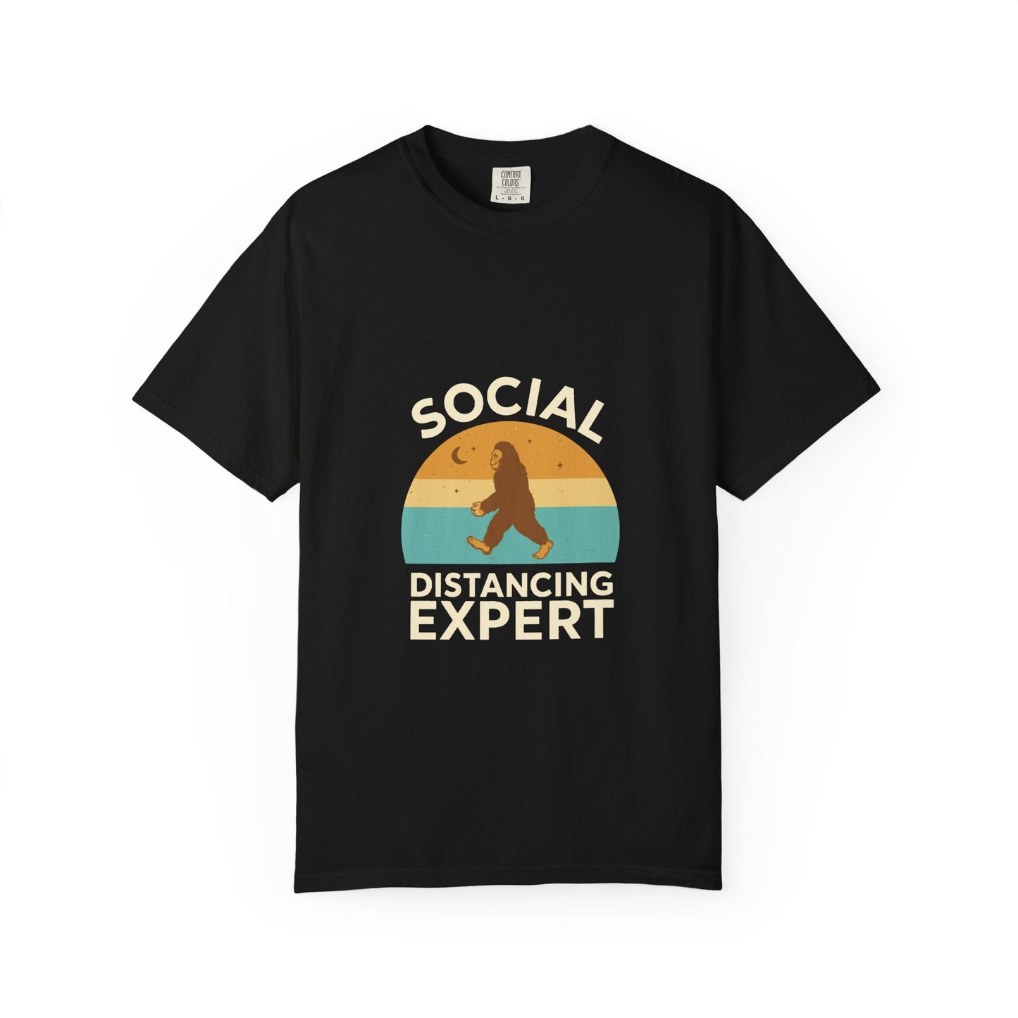 Dyed T-shirt – Snazzy Social Distance Edition Printify