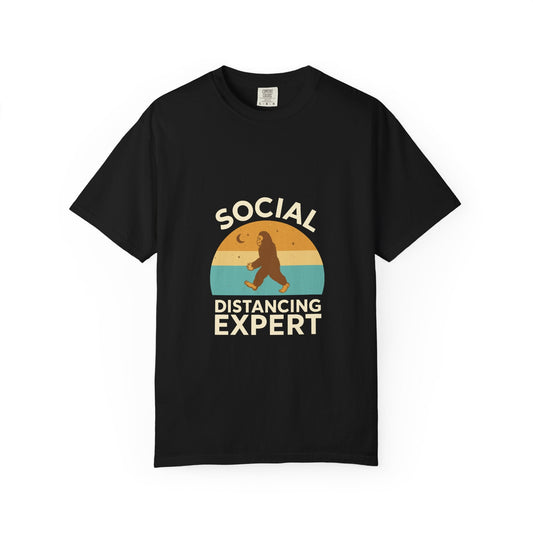 Dyed T-shirt – Snazzy Social Distance Edition Printify