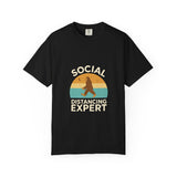 Dyed T-shirt – Snazzy Social Distance Edition Printify