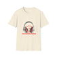 Smiley Beats Graphic Unisex Softstyle Tee - snazzymerch