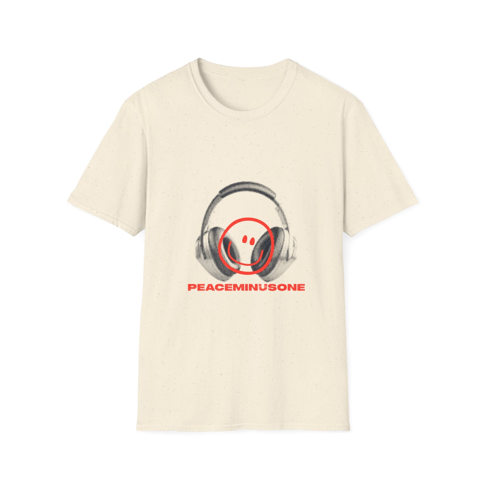 Smiley Beats Graphic Unisex Softstyle Tee - snazzymerch