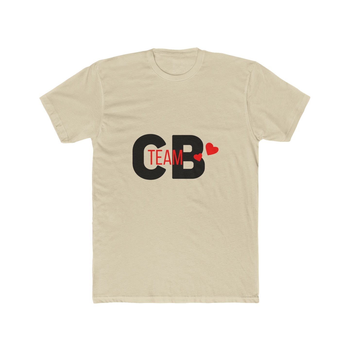 Heart Team Unisex Cotton Tee - snazzymerch