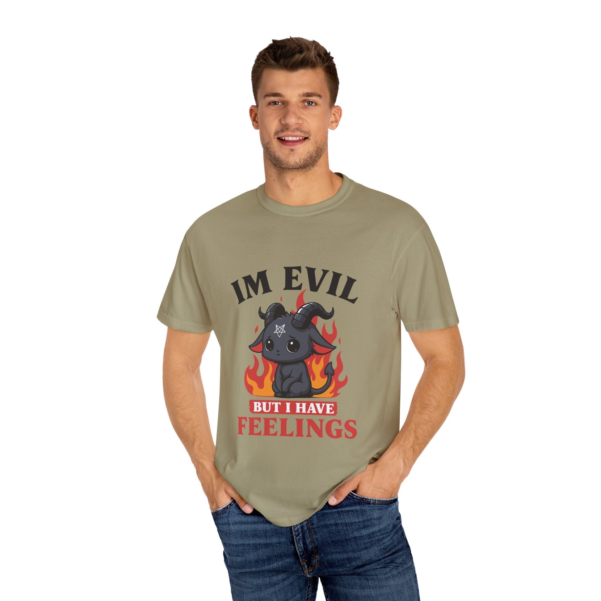 Dyed T-shirt – Snazzy Evil Edition Printify
