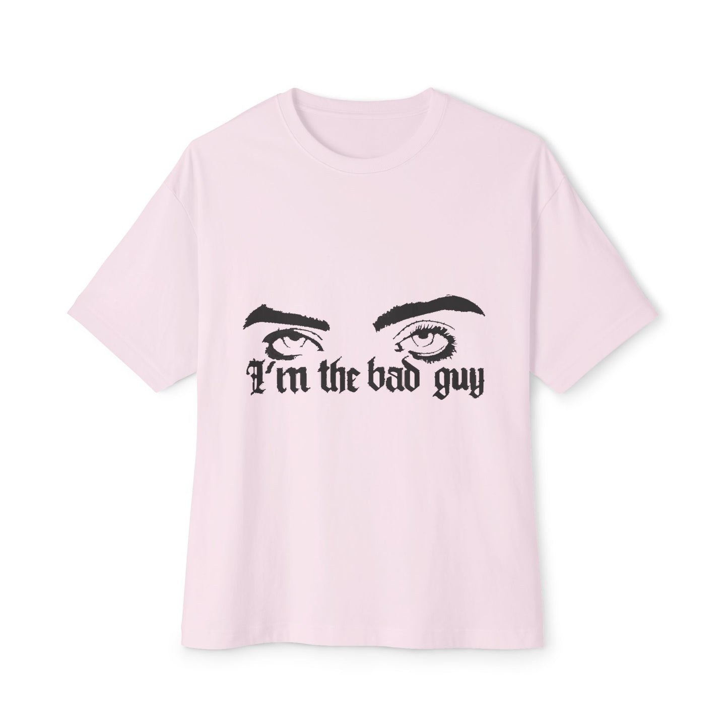 Billie Eilish Inspired Oversized T-Shirt – Eyes & Shadows Gothic Edition Printify