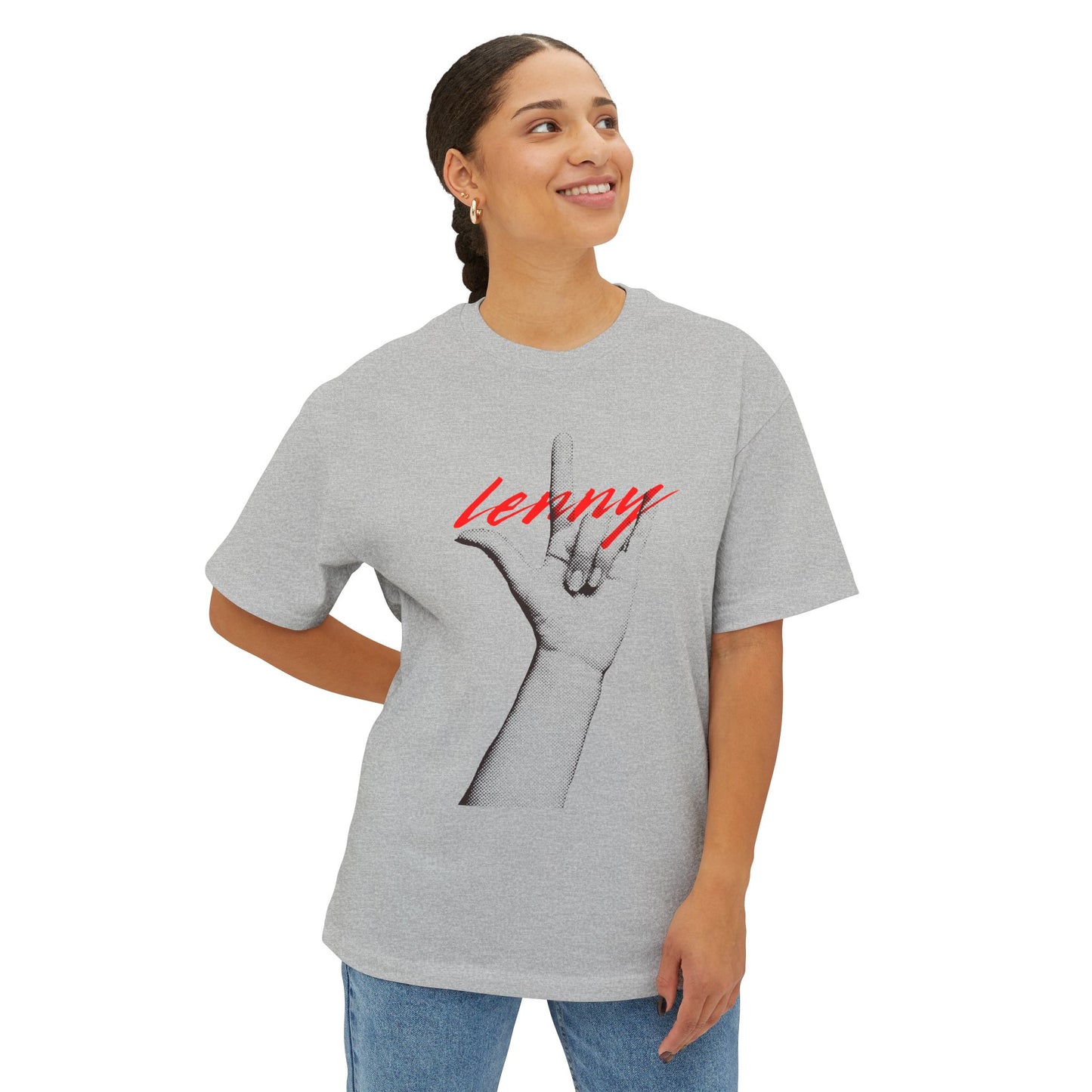 Rock Vibes Only Unisex Oversized Boxy tee Printify