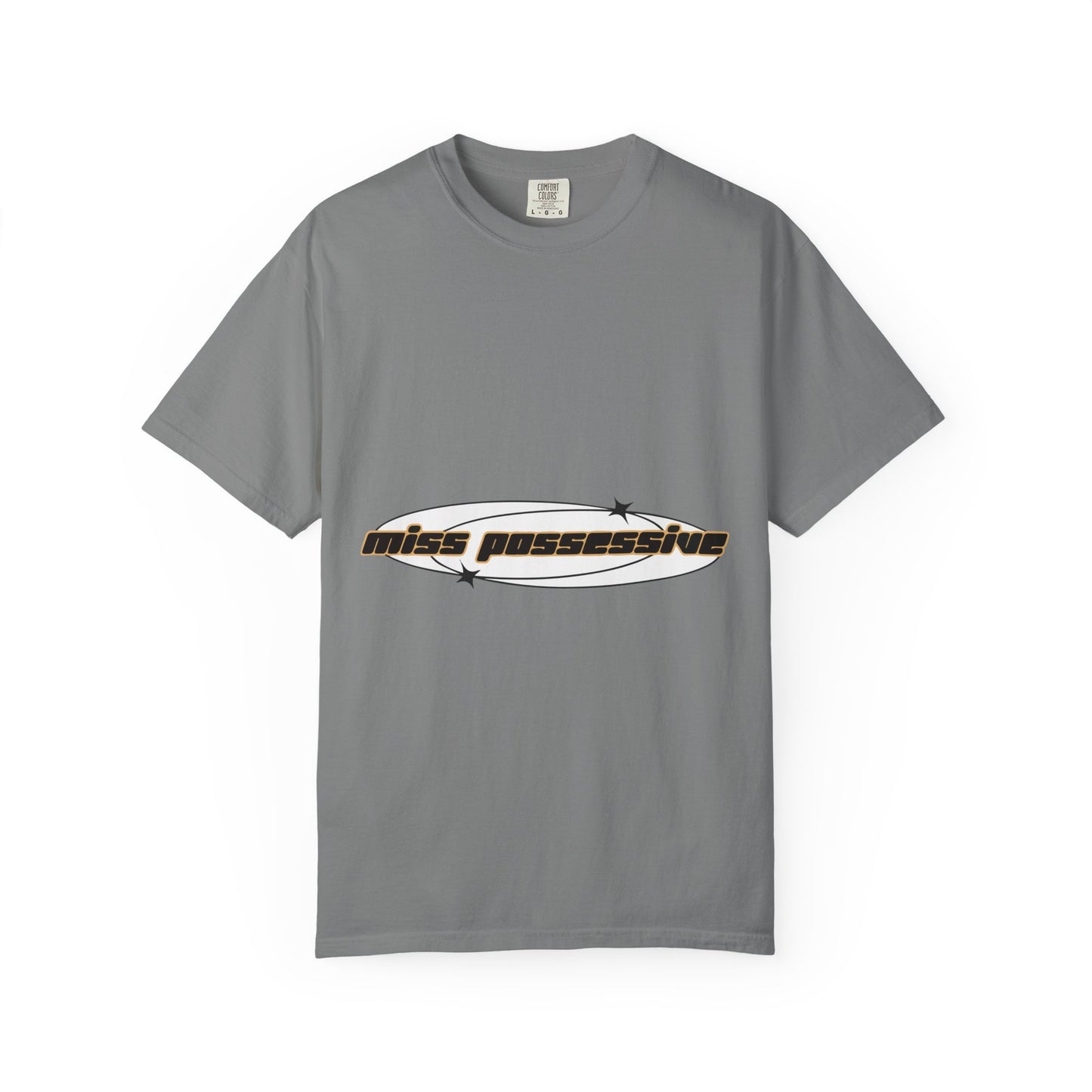 Cut-Out Text Unisex Garment-Dyed T-shirt - snazzymerch