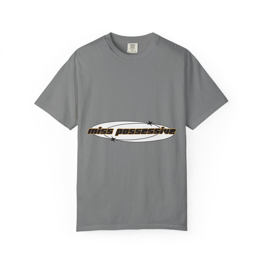 Cut-Out Text Unisex Garment-Dyed T-shirt - snazzymerch