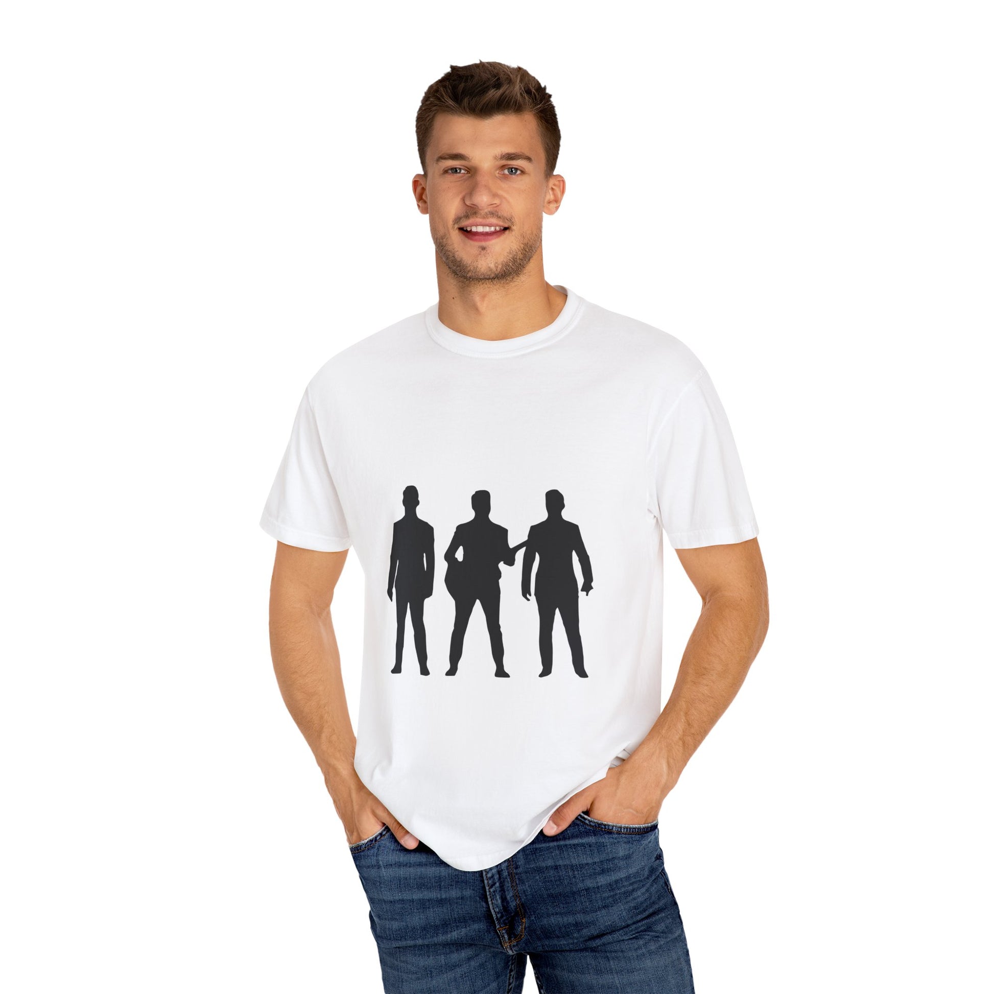 Trendy Black Unisex Garment-Dyed T-shirt - snazzymerch