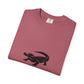 Red Typography Unisex Garment-Dyed T-shirt - snazzymerch