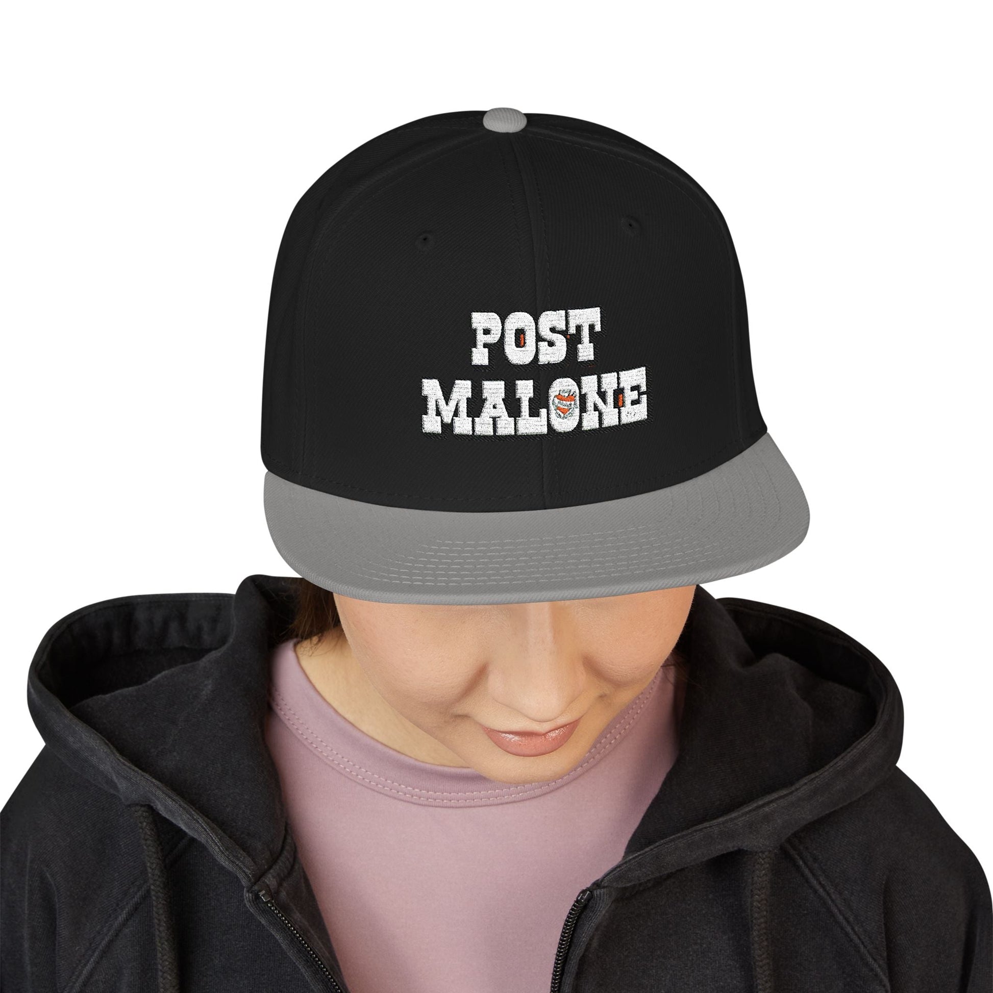Snapback (Embroidery) – Post Malone Bold Design Printify