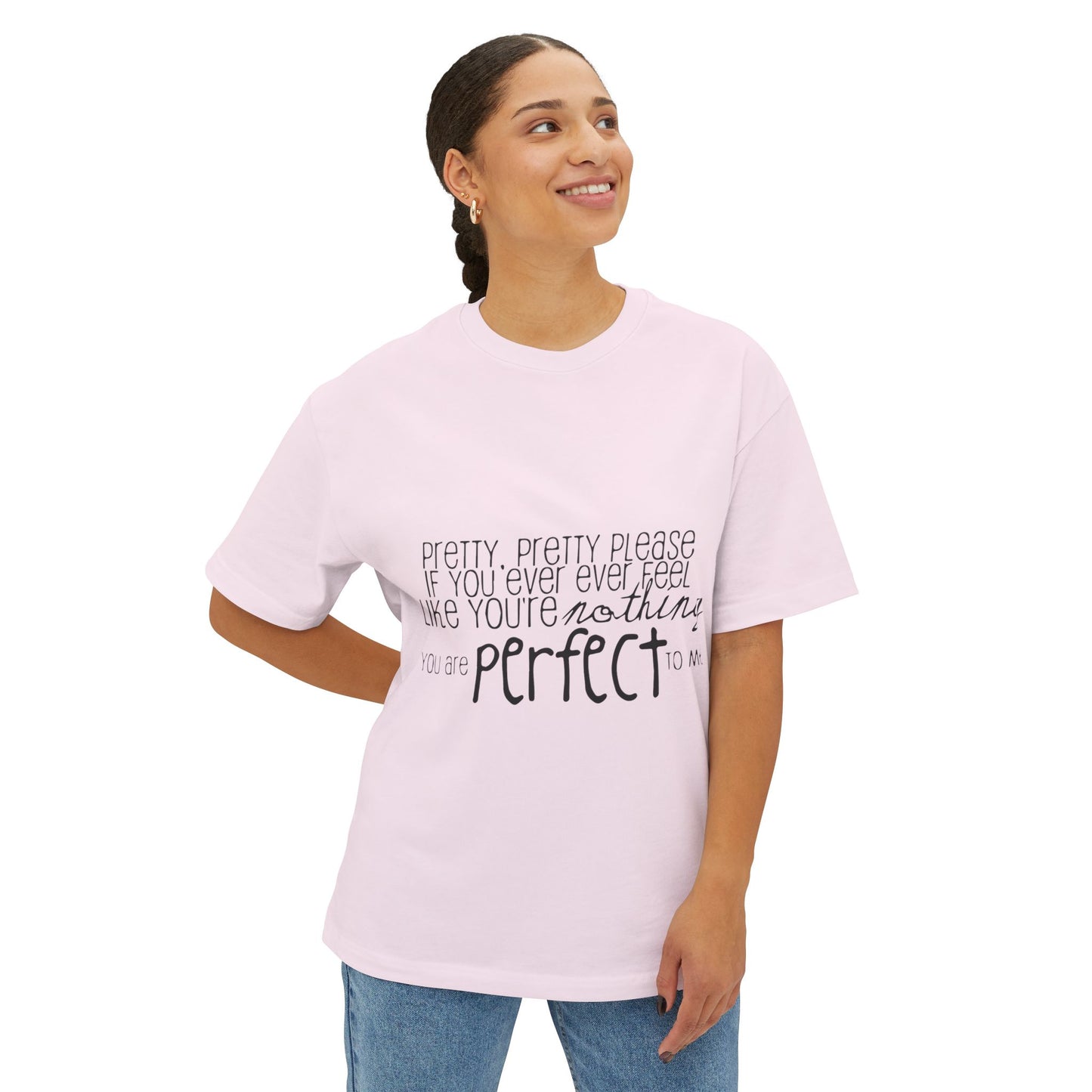 Fearless Vibes Unisex Oversized Boxy Tee - snazzymerch