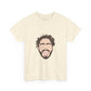 Minimalist Tongue Out Cartoon Face Unisex Heavy cotton Tee Printify