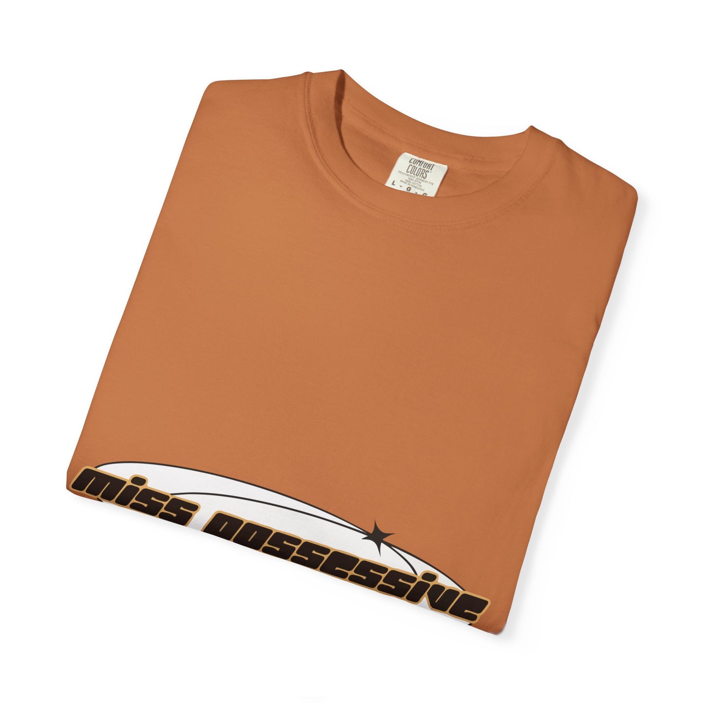 Cut-Out Text Unisex Garment-Dyed T-shirt - snazzymerch