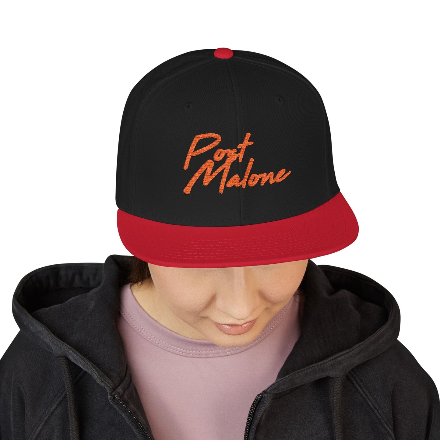 Snapback (Embroidery) – Post Malone Name Design Printify