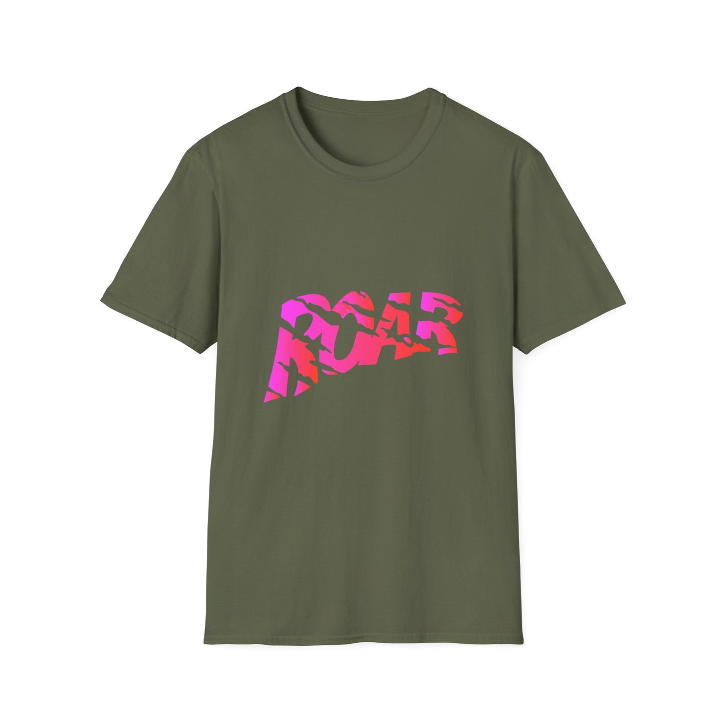 Gradient Roar - Unisex Softstyle T-shirt Printify