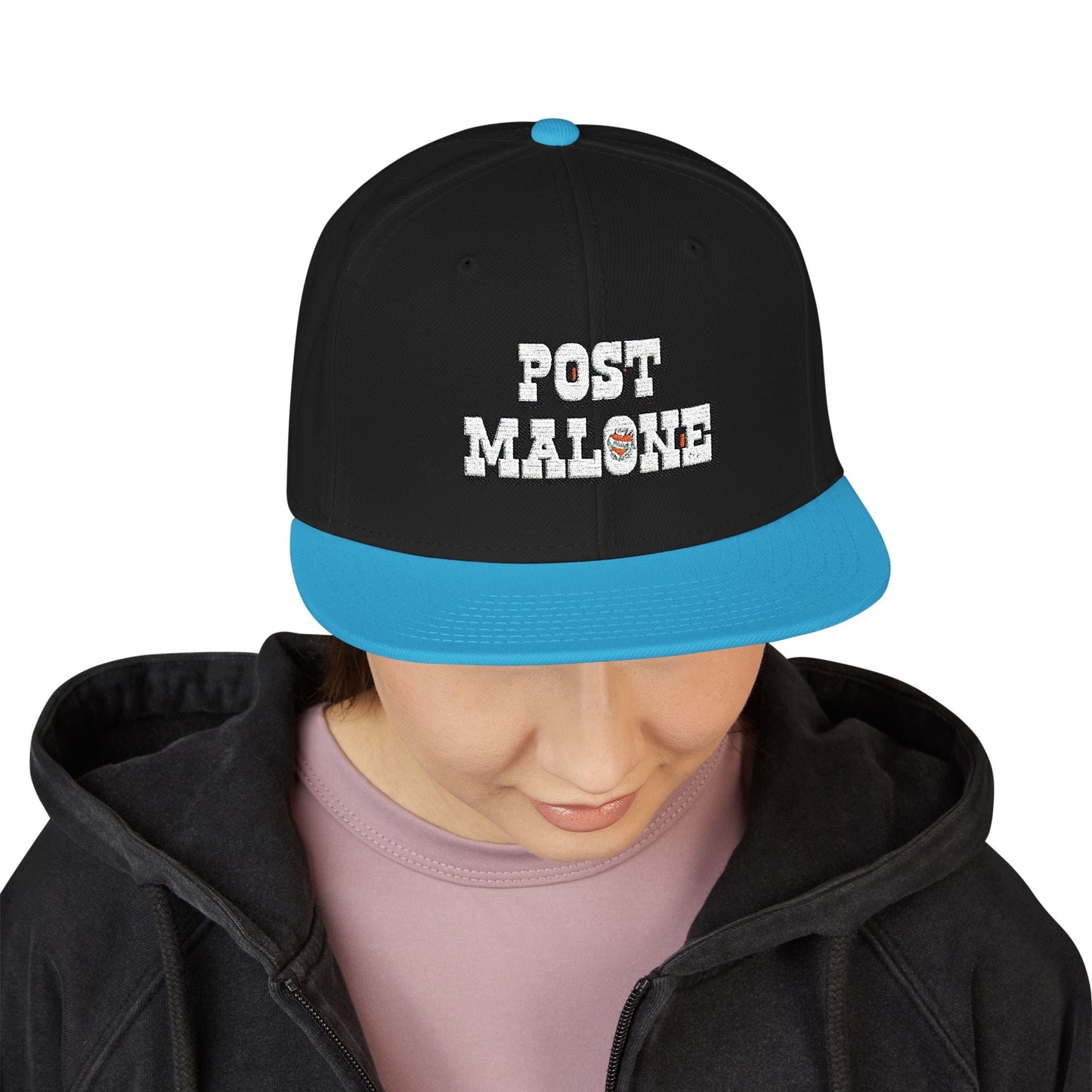 Snapback (Embroidery) – Post Malone Bold Design Printify