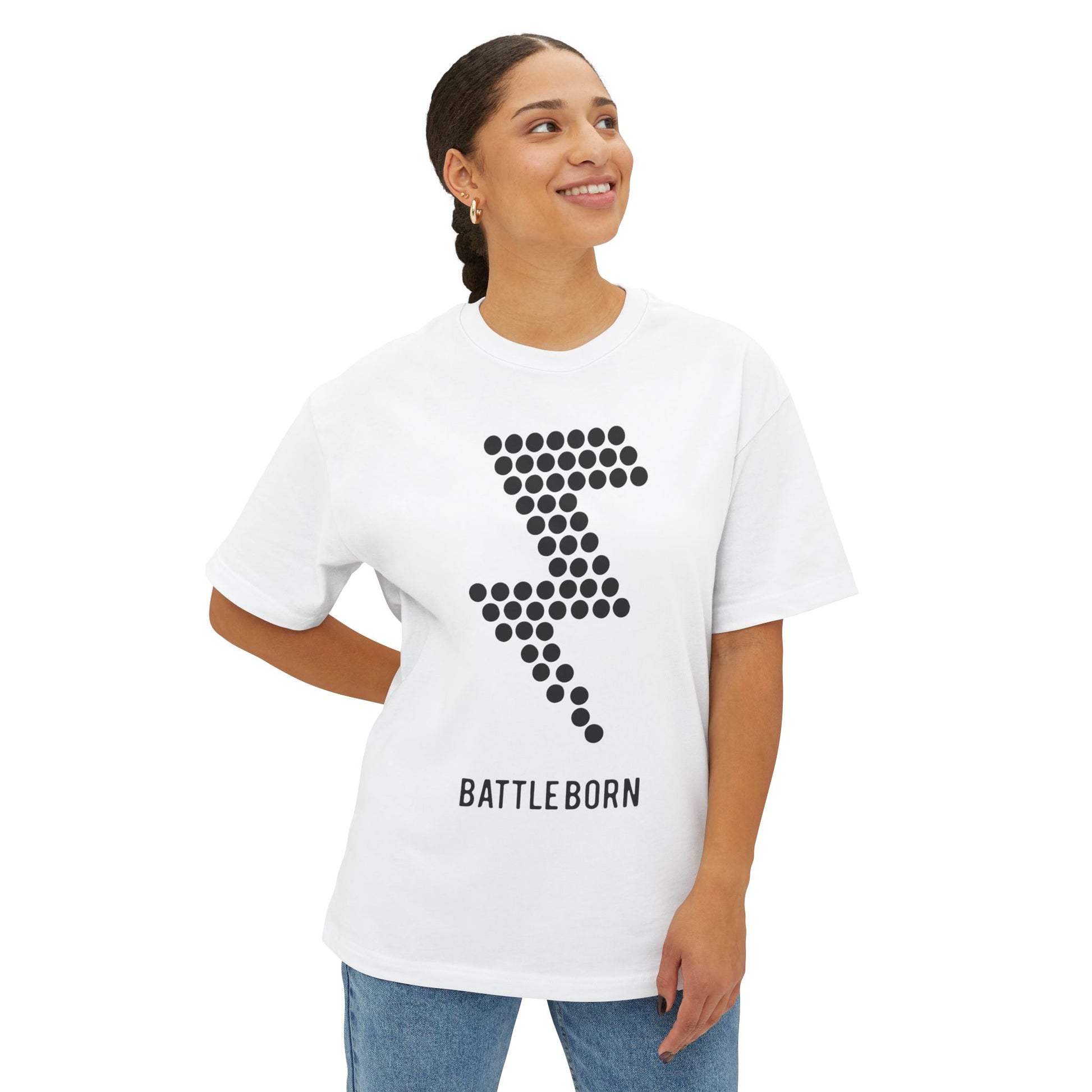 Neon Aesthetic Bold Unisex Oversized Boxy Tee - snazzymerch