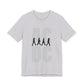 Retro Walk Rock Unisex short sleeve Tee Printify