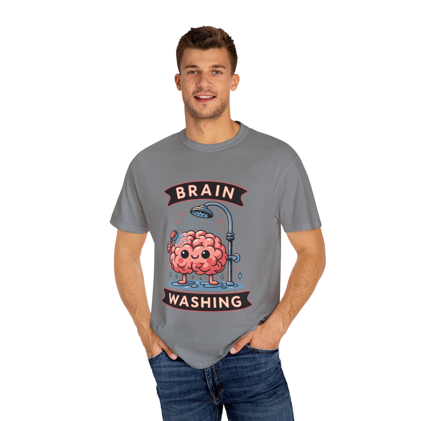 Snazzy Brain Washing Dyed Tee | Vintage Comfort