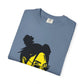 Billie Eilish Inspired Dyed T-shirt – Neon Mood Portrait Edition Printify
