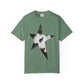 Born This Way Star Face-Unisex Dyed Tshirt Printify