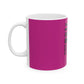 Pop Art Lips & Text Ceramic Mug, (11oz, 15oz) - snazzymerch
