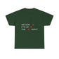 Triple Star Minimal Unisex Heavy Cotton Tee - snazzymerch