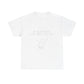 Simple Black Unisex Heavy Cotton Tee - snazzymerch
