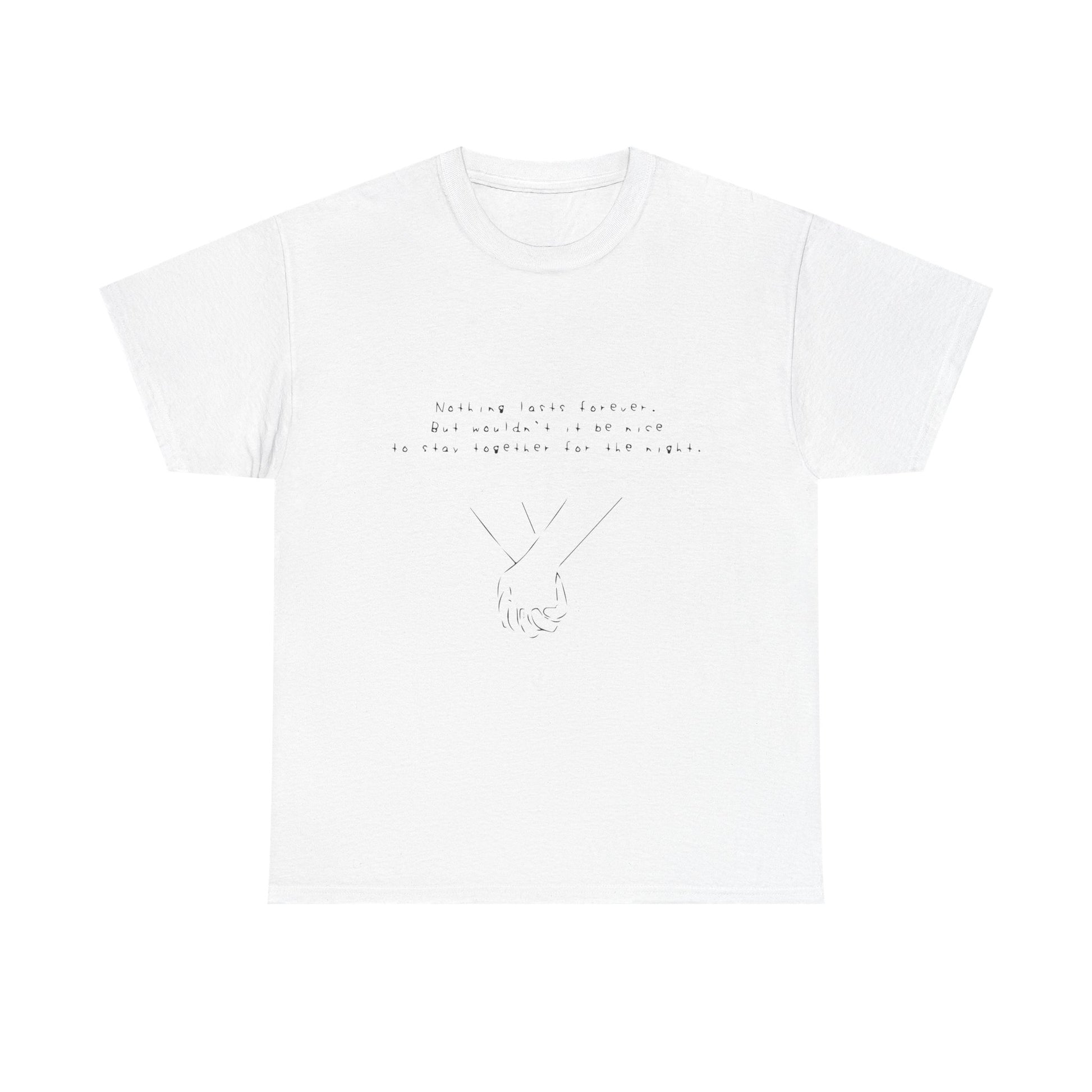 Simple Black Unisex Heavy Cotton Tee - snazzymerch