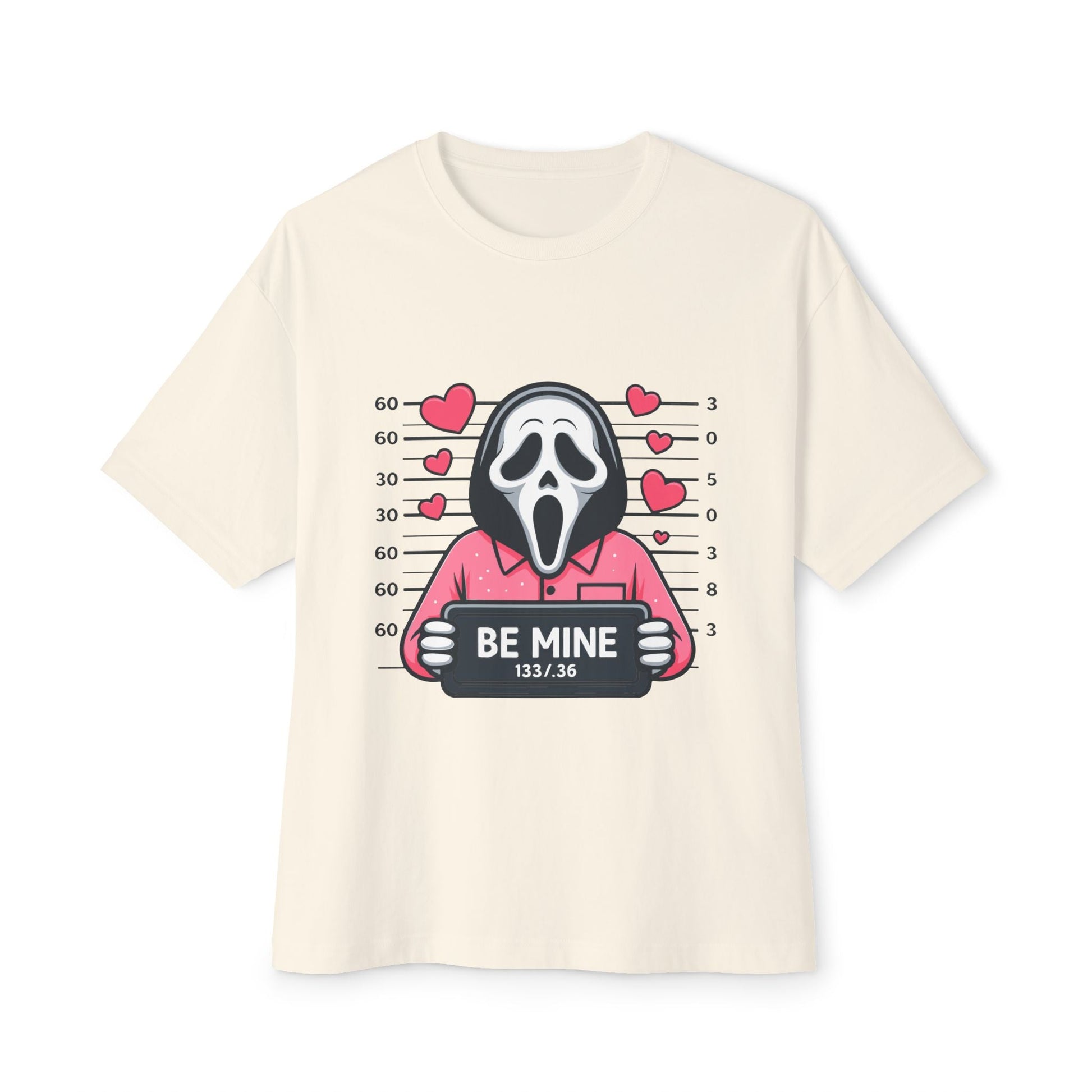 Oversized boxy Tee – Snazzy Be mine Edition Printify