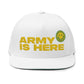 Smiley Army Vibe Flat Bill Cap (Embroidery) - snazzymerch