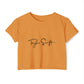 Pop Muse Silhouette Women's Festival Crop Top - snazzymerch