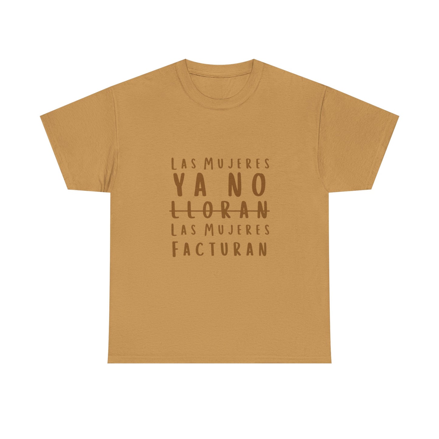 Hustle Over Tears Unisex Heavy cotton tee Printify