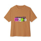 Mixed Tape Music Unisex Oversized Boxy tee Printify