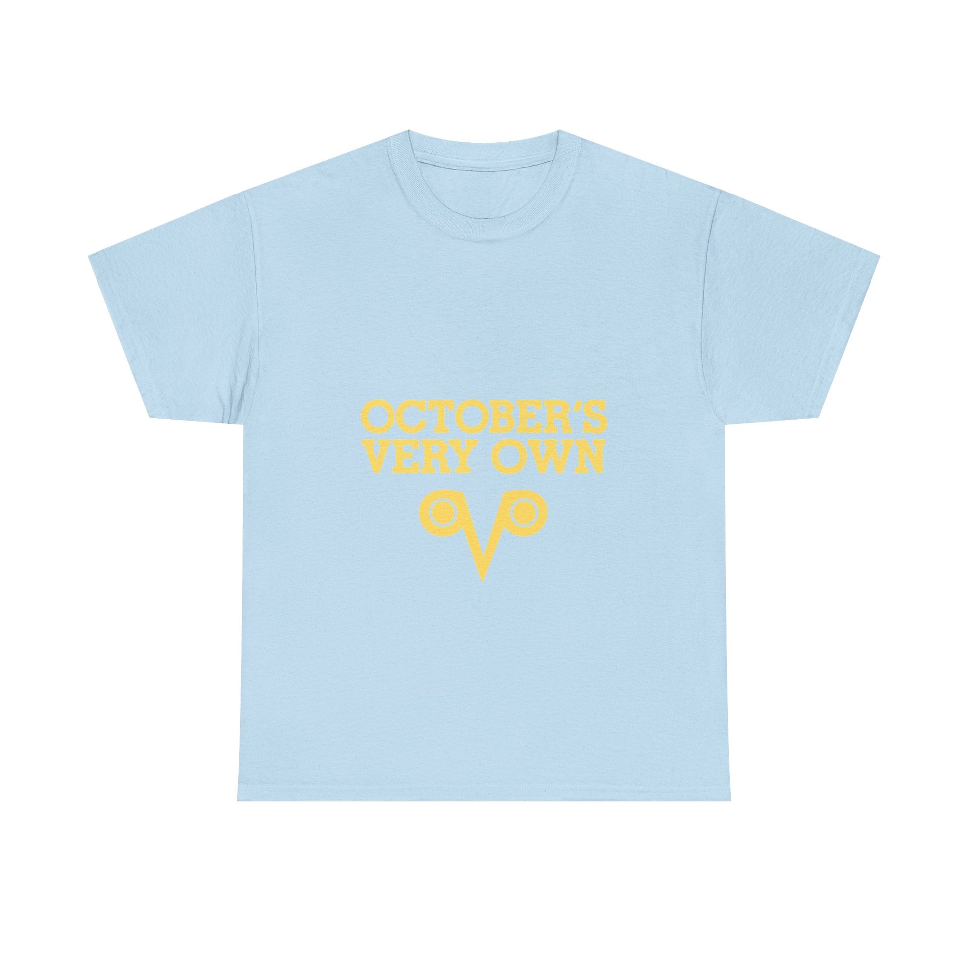October’s Very Own Bold Logo Heavy Cotton Tee Printify